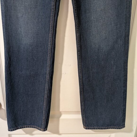 NWT rag & bone | Alex High-Rise Straight in Stowe Blue - Picture 9 of 10